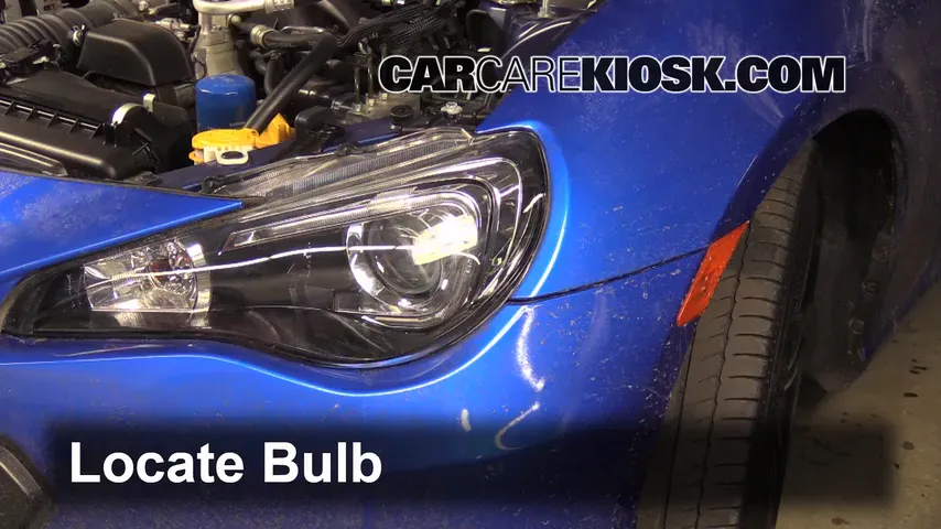 2013 Subaru BRZ Limited 2.0L 4 Cyl. Lights Parking Light (replace bulb)